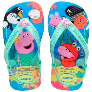 Havaianas Baby Peppa Pig 1056 Azul Lavanda 20