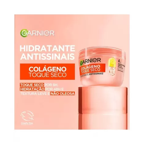 Hidr Fac Garnier Tq Seco Antissinais 85G